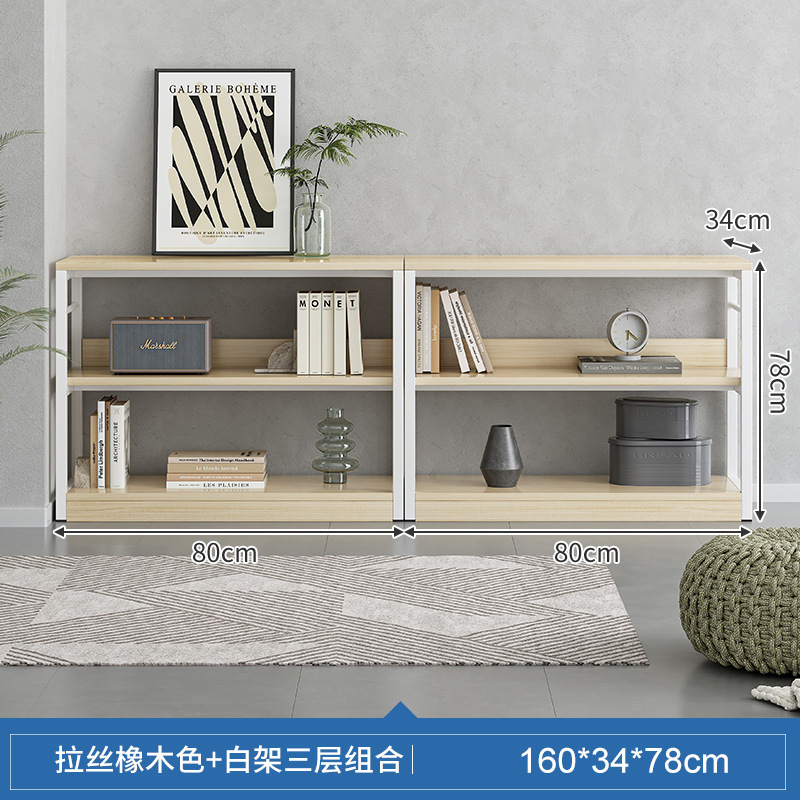 Estante de almacenamiento doméstico multicapa de pie estante de exhibición gabinete de almacenamiento sub-estante estantería decorativa estantería