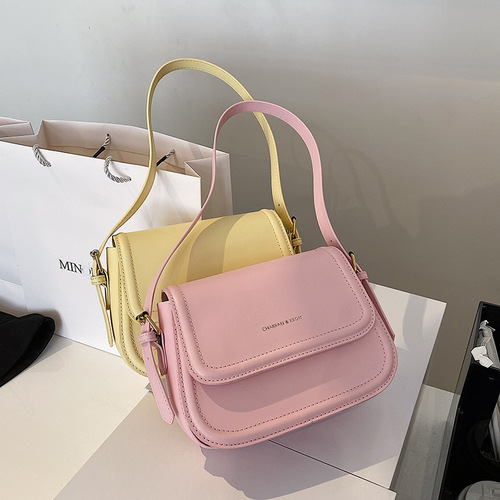 High-end small fresh cross-body small square bag women's new bags versatile niche mini shoulder armpit bag