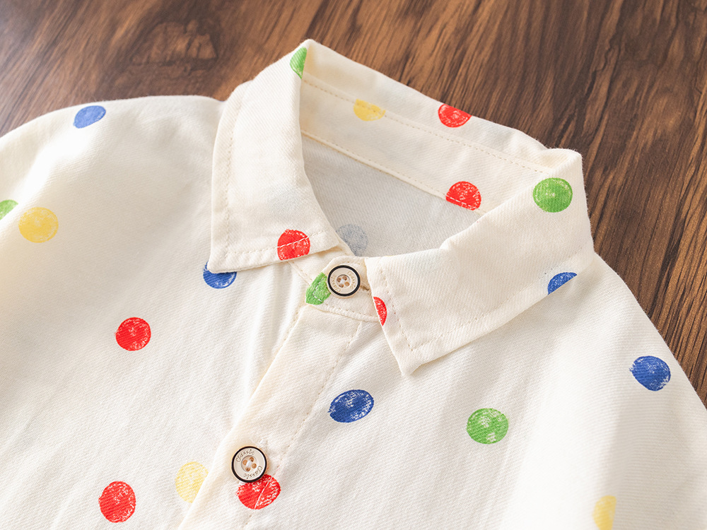 Ensemble trois pièces pour garçon, pull à boutons colorés, nouvelle collection printemps-automne 2025, tenue élégante à manches longues pour bébé_voghion.com