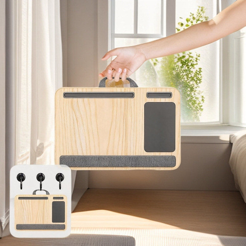 Laptop Table for Home Use, Lazy Person's Mdf Portable Lap Desk, Car Office Desk, Portable Bed Table Laptop Table for Home Use, Lazy Person's Mdf Portable Lap Desk, Car Office Desk, Portable Bed Table