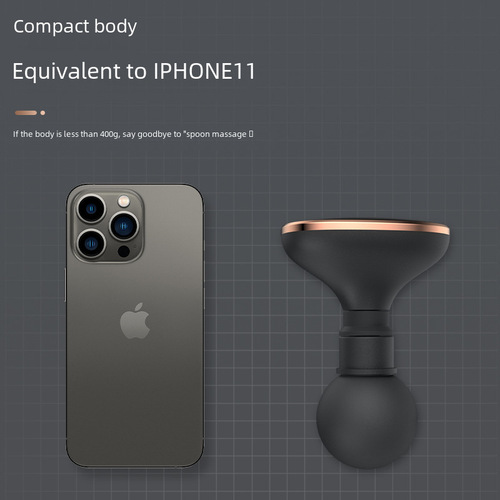 Mini Massage Gun Pocket Fascia Gun Muscle Cervical Lumbar Massage Gadget Relaxing Electric Fitness Shoulder Neck Massager