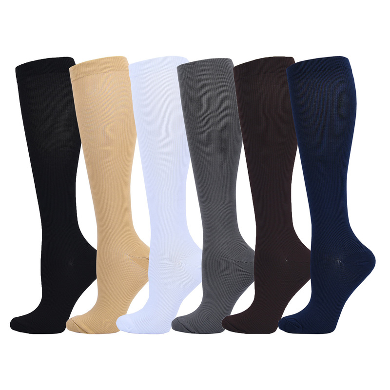 Amazon's Best-Selling Sports Compression Socks, Elastic Socks, Copper Ion Compression Cross-Border Long Socks, Casual and Versatile Socks