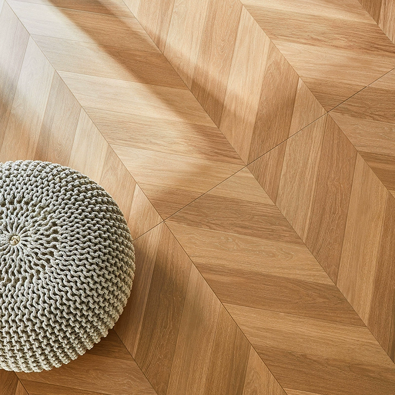 Плитка для пола Foshan, мягкий велюровый рисунок «рыбья кость», текстура дерева, 750x1500, для спальни и гостиной, нескользящая, имитация массива дерева