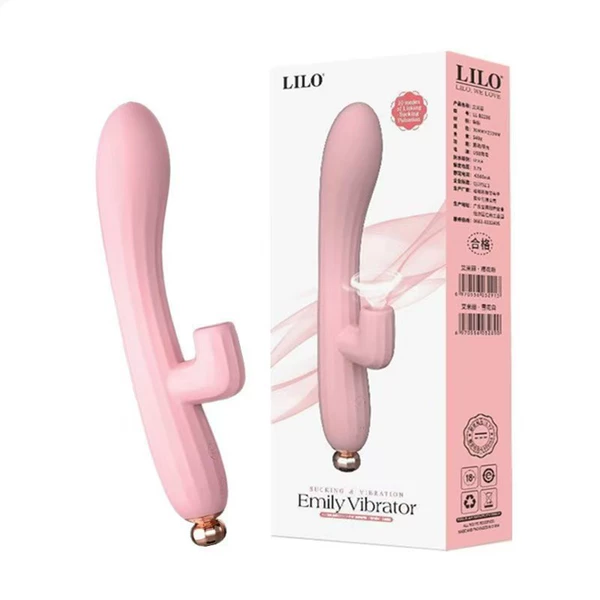 Laile Emily Ten-stage Vibration Sucking Female Masturbator Sakura Powder (Rechargeable)