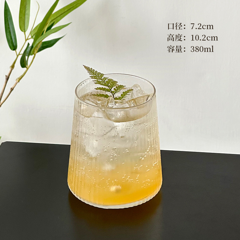Taza de vino japonesa de alto valor, taza de vidrio, taza de café, taza de vino de pollo, taza de bebida fría, taza de agua creativa