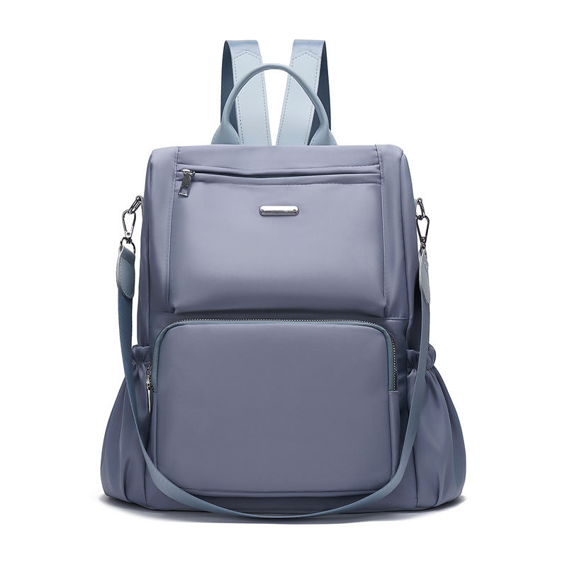 Venta al por mayor transfronteriza 2023 nueva mochila casual antirrobo para mujer mochila de viaje Oxford de doble propósito de gran capacidad