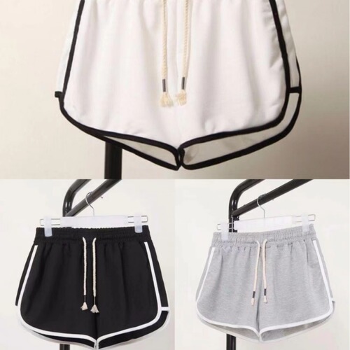 Korean Loose High-Waist Sports Shorts for Women Yoga Wide Leg Hot Pants Trendy Casual Home Sleep Shorts Beach Shorts for Kids Summer