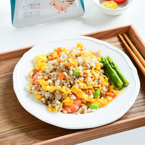 Kuzu Oat Meal Ready-to-Eat Instant Whole Grain Rice Light Meal Snack Main Course Zero Sugar Low Fat Ketogenic Quick-Eat