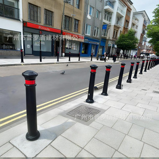 Cast Iron Road Anti-Collision Columns, Square Warning Columns, Vehicle Stop Columns, Chain Guardrails, Pedestrian and Vehicle Diversion Vehicle Blocking Piles