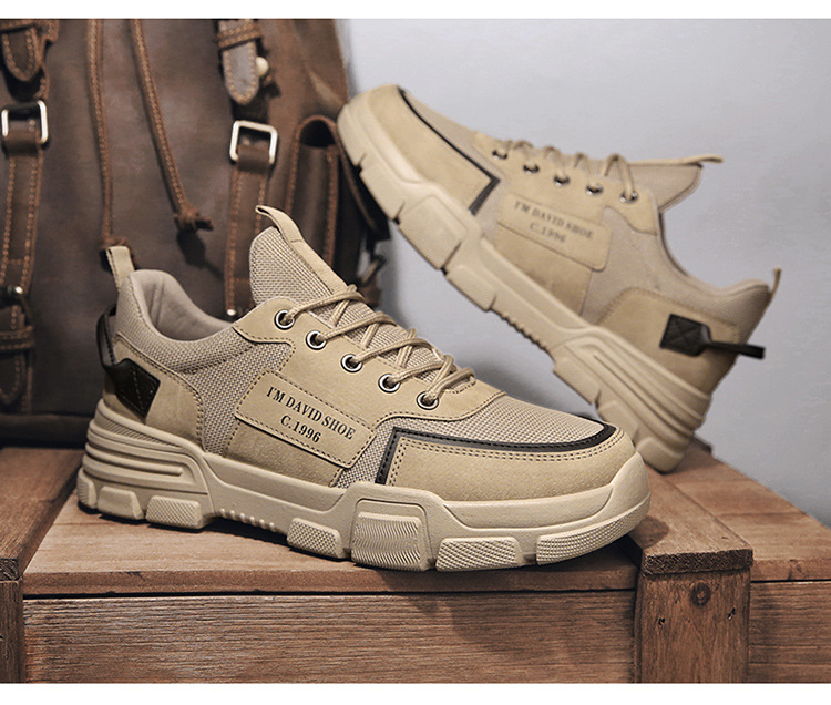 2023 Spring New Breathable Martin Boots For Men, Good Quality, Durable Work shoes, trendy low-top martin shoes_voghion.com