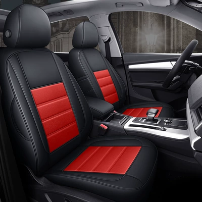 Car Cover, Modelə uyğun (Original) oturacaq örtükləri - black-and-red-special-car-specific-environmentally-friendly-leather-special-car-specific-no-reason-to-return-please-be-careful-when-purchasing