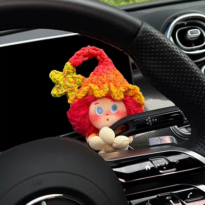 signal, doll decoration, figurine, cute – Sürətlər qutusu və əl tormozu başlıqları - polaris-red-fruit