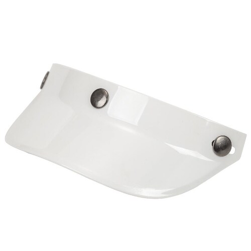 The motorcycle helmet accessory visor is suitable for all kinds of half helmets. The three-button visor for 3/4 helmets has a beautiful sun visor.