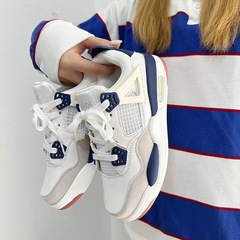 ins街拍春季2023新款百搭老爹鞋情侶港風休閒氣墊跑步運動鞋男女