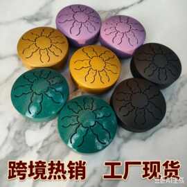热销跨境6寸11音空灵鼓钢舌鼓疗愈乐器便携口袋鼓3寸迷你贴标代发