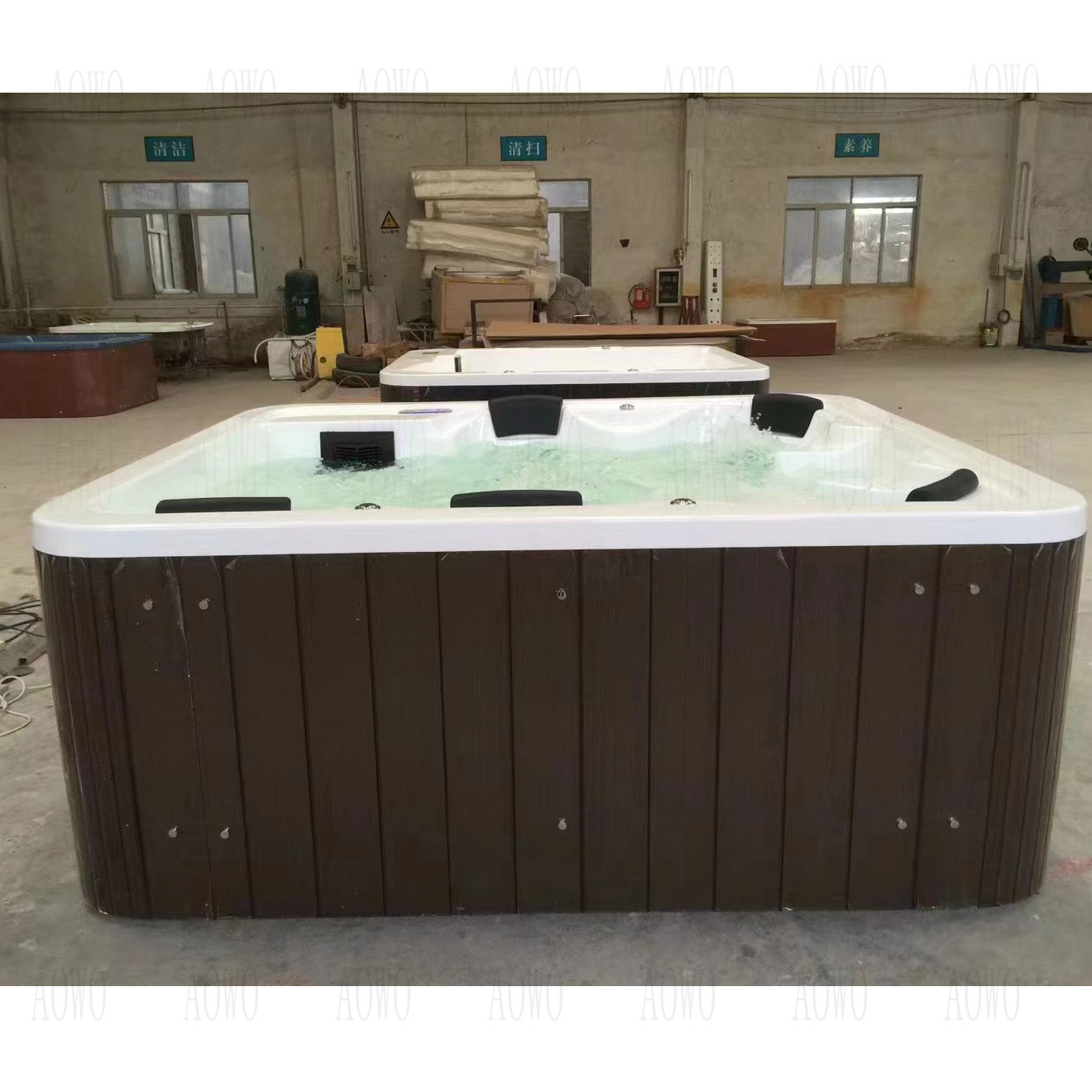 Jacuzzi acrílico bañera de surf al aire libre Villa Patio Hotel Spa bañera de spa JACUZZI piscina al aire libre