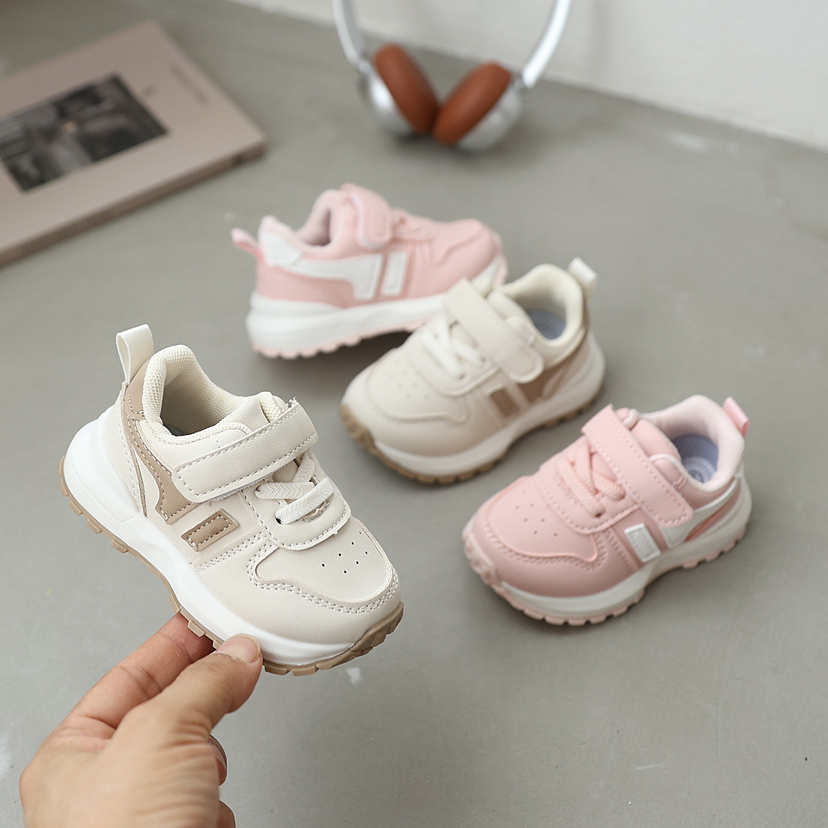 Dropshipping 2025 New Autum Kidsren's Sports Shoes for Men and Women, Soft-Soled Non-Slip Casual Shoes for Babies, Forrest Gump Shoes