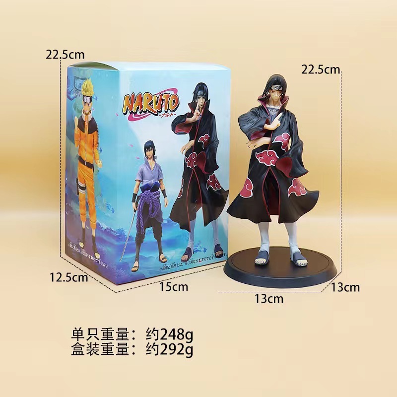 忍者フィギュアモデル 8種 カカシ、ナルト、サスケ、第四代イタチ フィギュアオーナメント 箱入り 卸売|undefined