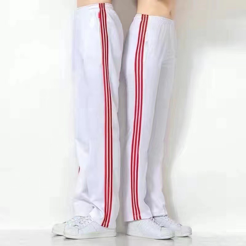 White Pants/Red Three Bars (thick)