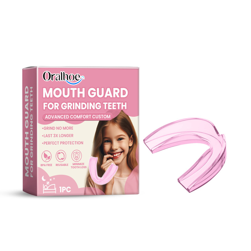 ORALHOE 子供用歯ぎしりマウスガード、夜間の睡眠用、歯ぎしり防止マウスガード、子供の歯を保護します。|undefined
