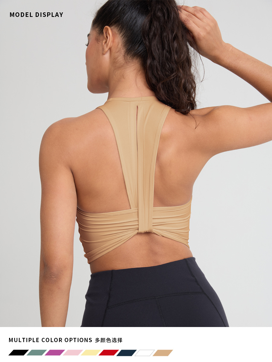 LimeDeer Sports Bra Open Back / Tank Top / Yoga - Image 5