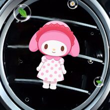 新款亚克力平面车载空调香薰摆件净化空气舒缓身心汽车出风口