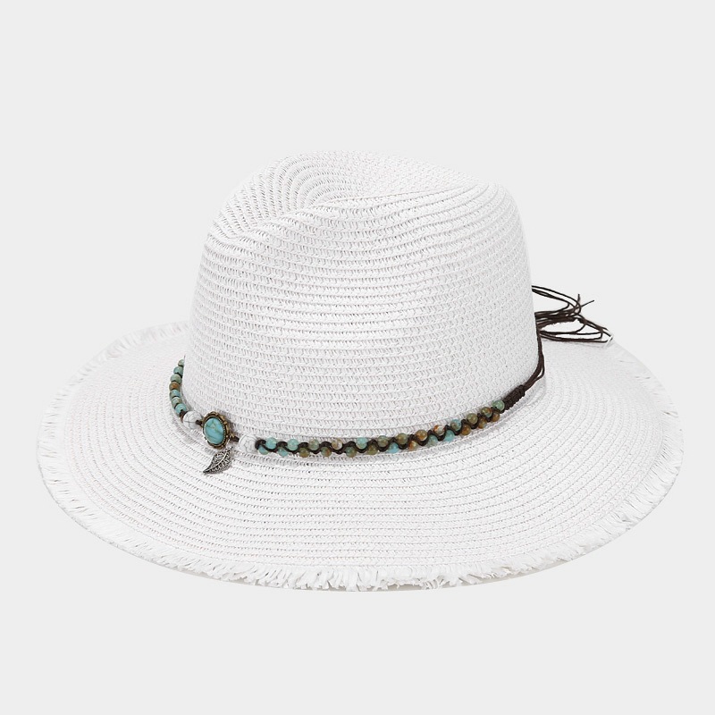 Amazon nuevo sombrero de sol de vacaciones hawaianas, sombrero panameño, sombrero de sol transpirable