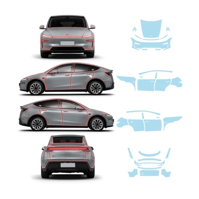 Car paint protective film car protective film cut-free paint