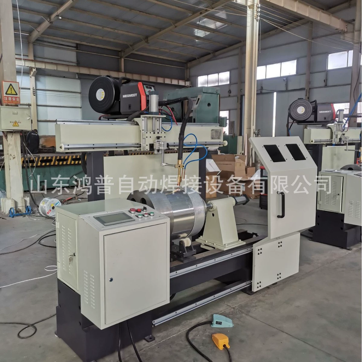 Сварочная машина для резервуаров Оборудование для точечной сварки кольцевых швов Автоматическая сварка цилиндров и сосудов под давлением