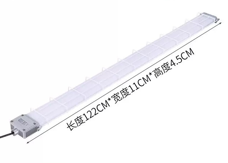 跨境隔爆型工厂仓库防爆长条1米2三防支架照明灯荧光灯led防爆灯|undefined