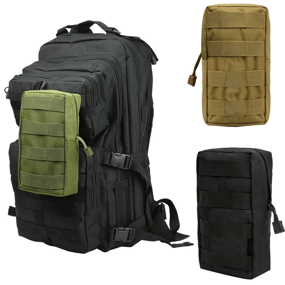 Outdoor zipper bag fans, miscellaneous objects, Molle system attachment bag service bag tactical pins hanging bag