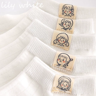 纯白色可爱女孩卡通棉袜子女春夏薄款浅口船袜日系短筒袜学生百搭