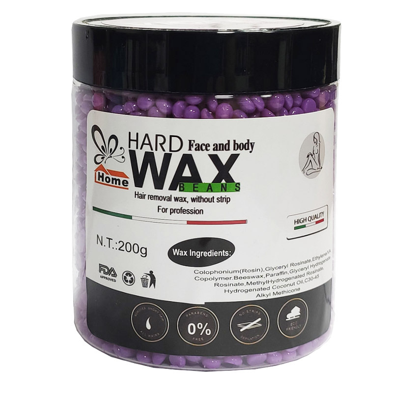 Nuevo 200g cera de abejas depilación cera frijoles depilación cera de abejas partículas sólidas crema de depilación sin papel partes privadas cera nacarada frijoles