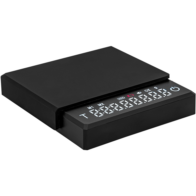 Café pesaje mano ponche granos de café italiano pesaje tiempo carga USB 0,1g té escala mini café electrónico escala