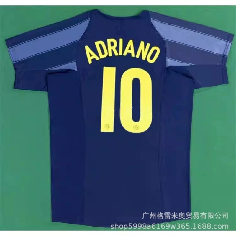 Ретро-футболка 09-10 Интер, версия Роналдо, Inter Milan 2001/02, футбольная форма
