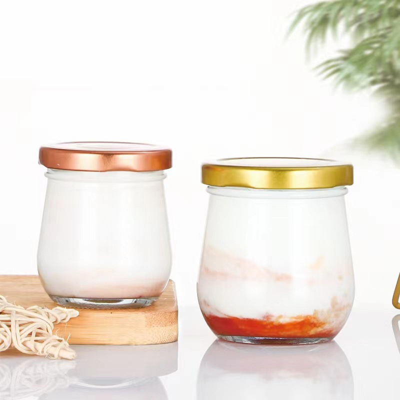批发企鹅果酱瓶燕窝瓶鱼子酱醬菜瓶耐高温花胶奶冻可蒸煮玻璃瓶