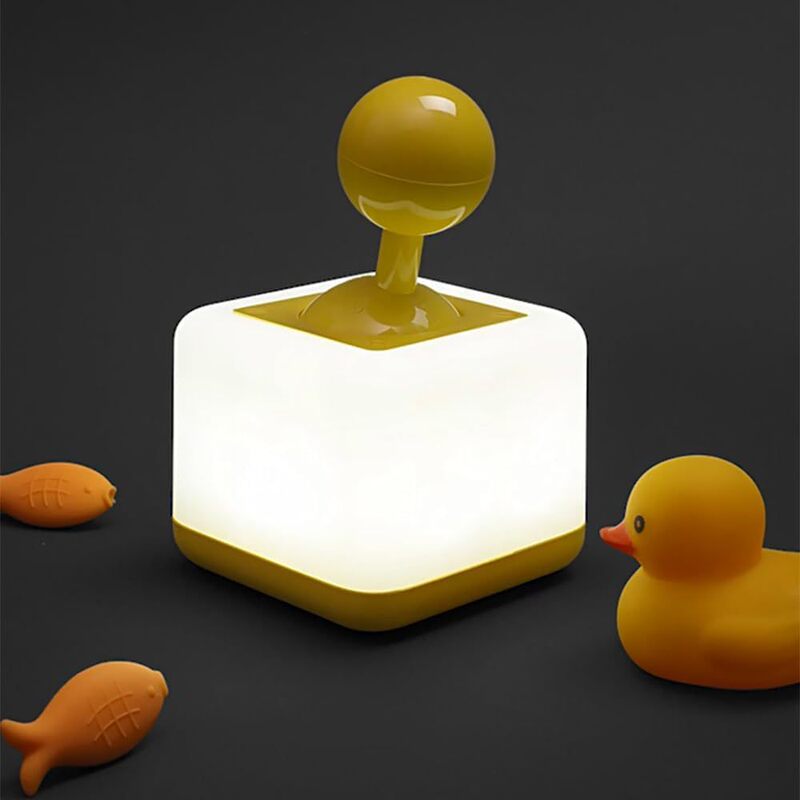 Cross-Border Nursery Night Light Bedroom Toggle Switch USB Charging Decompression Toy Bedside Delayed Off Night Light