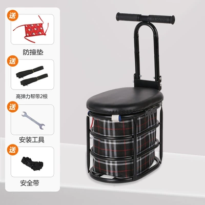 for Electric Bikes and — Electric car child seat - assembly-free-model-handheld-straps-cloth-bag