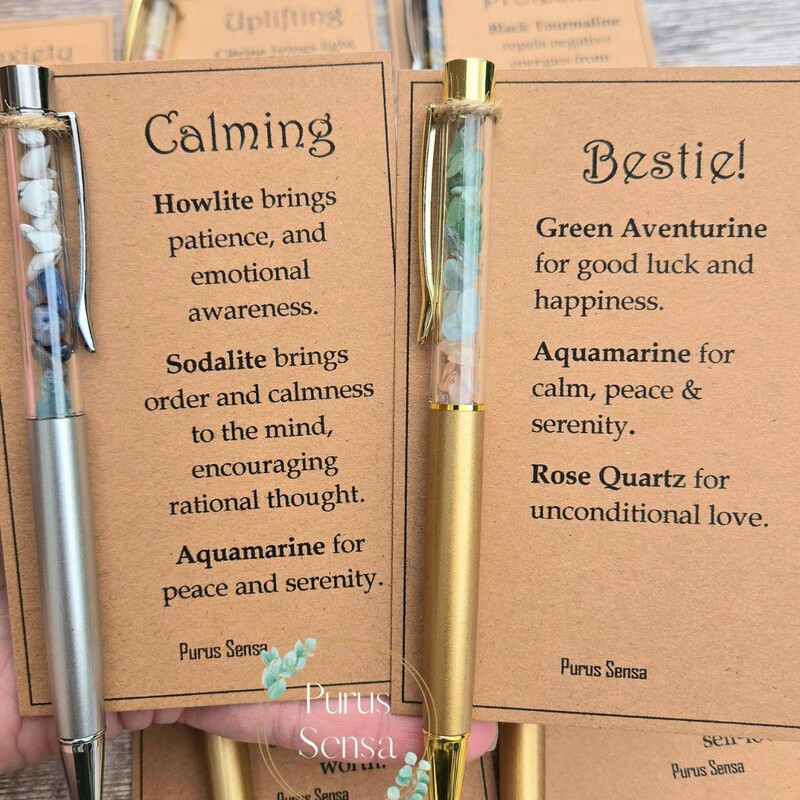 Quicksand Metal Ballpoint Pen Empty Rod Pen 3-5mm Natural Stone Gravel Blessing Gift Colorful Gravel Gift Pen Quicksand Metal Ballpoint Pen Empty Rod Pen 3-5mm Natural Stone Gravel Blessing Gift Colorful Gravel Gift Pen