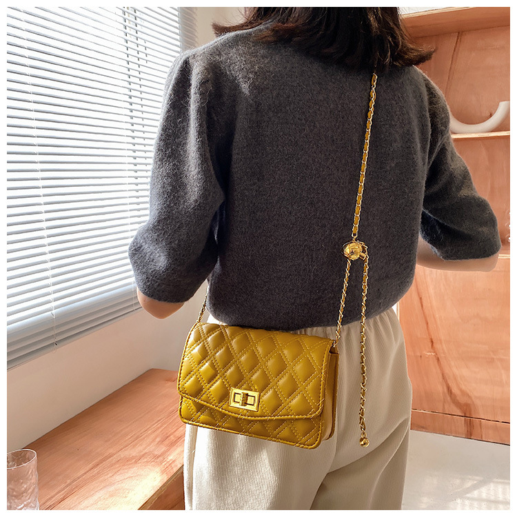 New Fashion Rhombus Chain Bag display picture 8