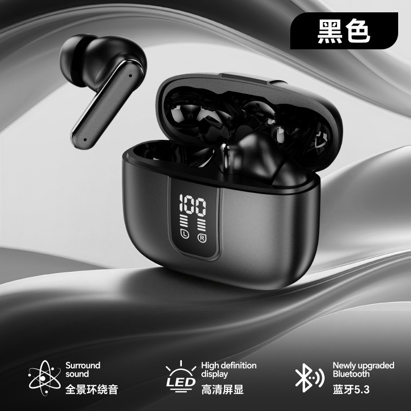 2026 nuevo Q57 auriculares de alta calidad de sonido Bluetooth Q58 verdadero inalámbrico reducción de ruido super larga duración de uso sin dolor con pantalla digital