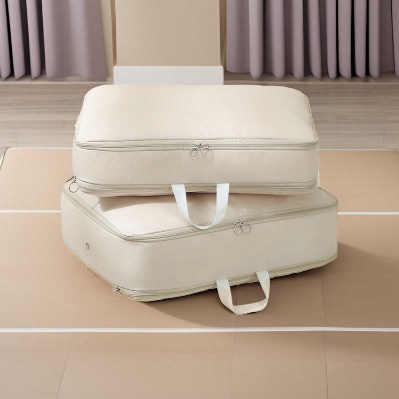 Down Jacket Storage Bag Large Capacity Moving Travel Clothes Storage Bag Wardrobe Organizer Quilt Compression Storage Bag