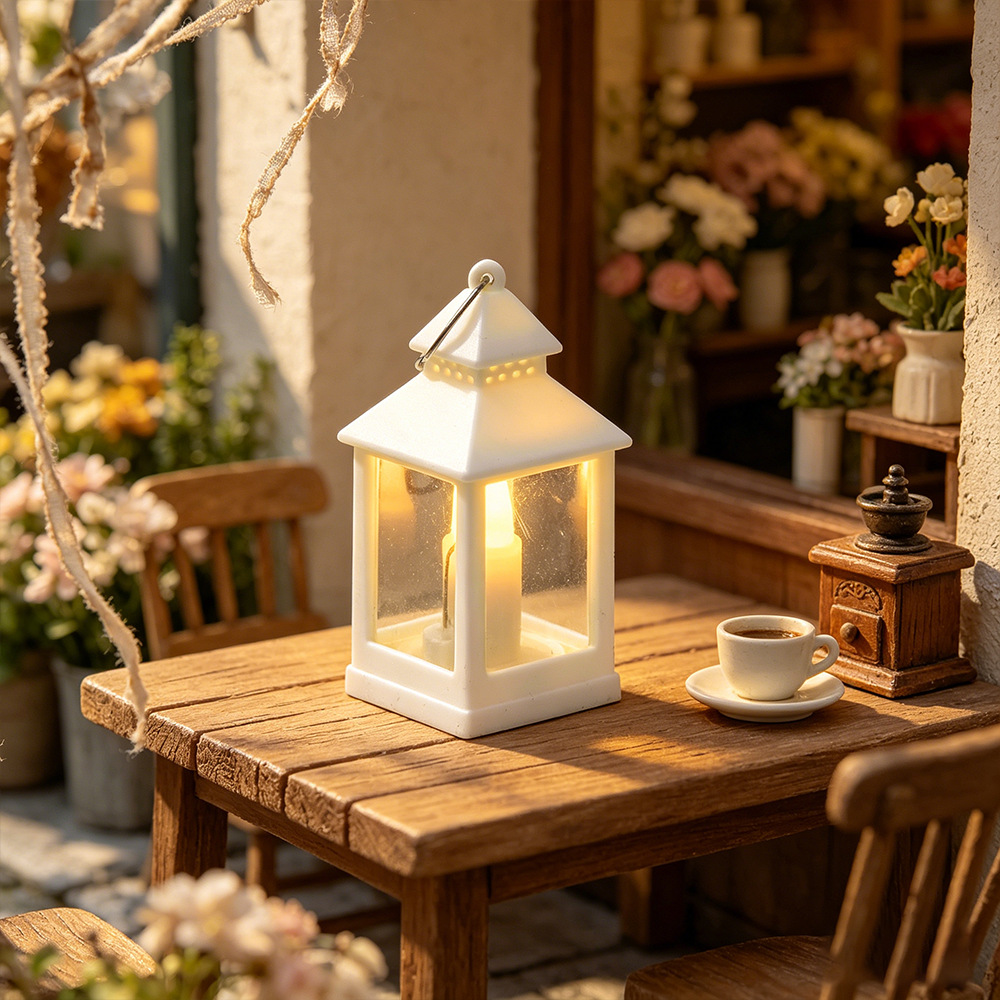 Vintage lámpara de queroseno vela electrónica luz de noche ambiente navideño vela led decoración decoración de mesa