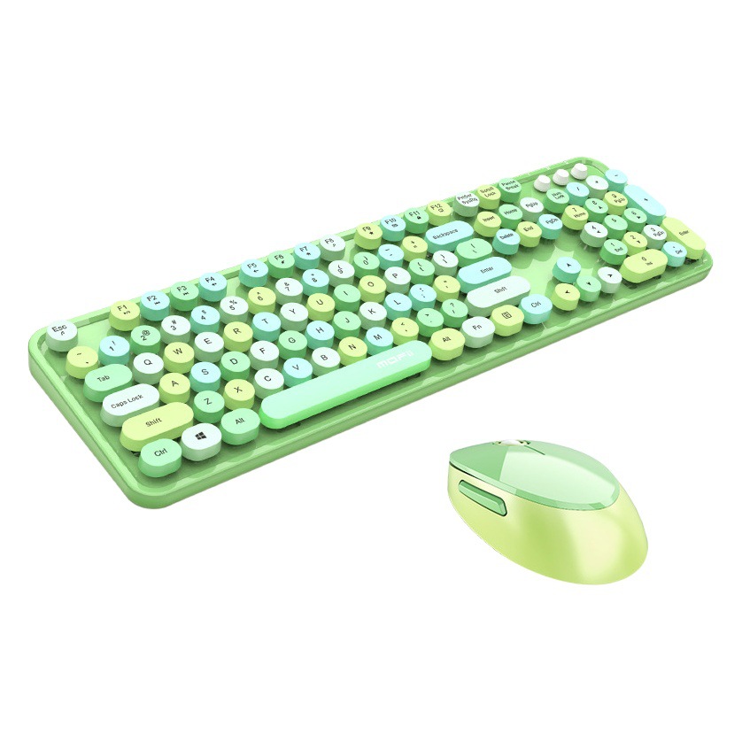 MOFII Ferris mano 2,4g teclado inalámbrico ratón de color DULCE lápiz labial teclado Oficina Teclado Inalámbrico Ratón traje