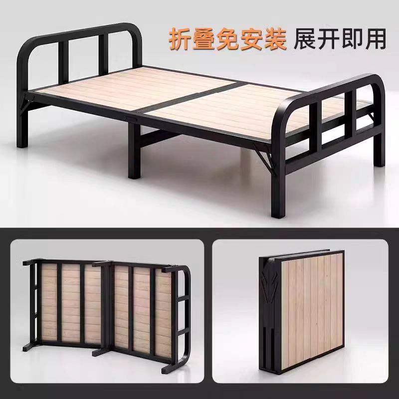折叠床单人床铁床双人床午休小床办公室硬板床家用成人简易床折叠|undefined