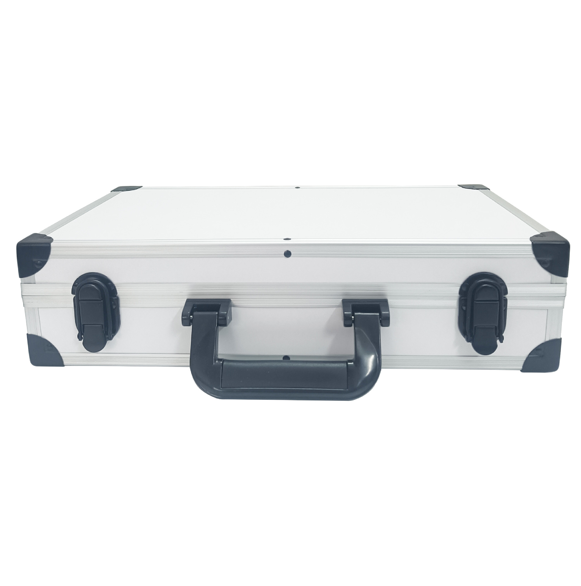 Caja de aluminio al por mayor Caja de almacenamiento Caja de aleación de aluminio Caja de maleta Caja de almacenamiento EVA forro amortiguador compresión