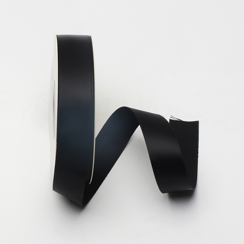 Cinta de poliéster de color sólido brillante, embalaje de flores, cinta, pastel, caja de regalo, ramo, bricolaje, floristería hecha a mano, materiales florales