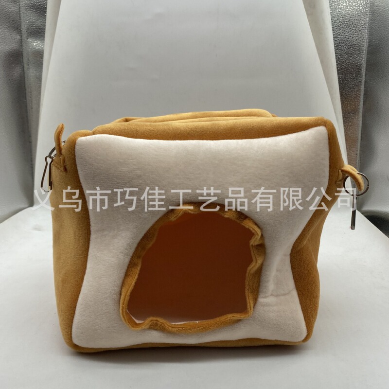 Hamster nest puffer pig kitten Bunny winter cotton nest large super warm pet nest mat