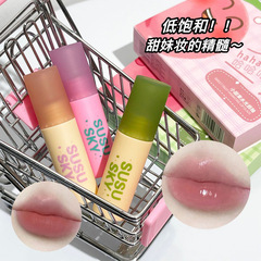SUSU SKY小甜果唇釉啞光鏡面水光唇泥滋潤日常學生平價禮盒裝口紅