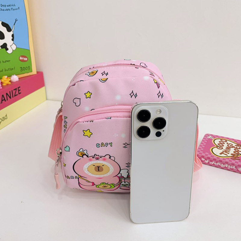 かわいい女の子のバッグ新しい Kapibara 子供のクロスボディバッグ男の子ベビー小銭入れ小さな女の子のショルダーバッグ|undefined